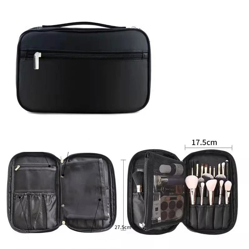 Pro Brush Roll Organizer — 14/23/29 Slots