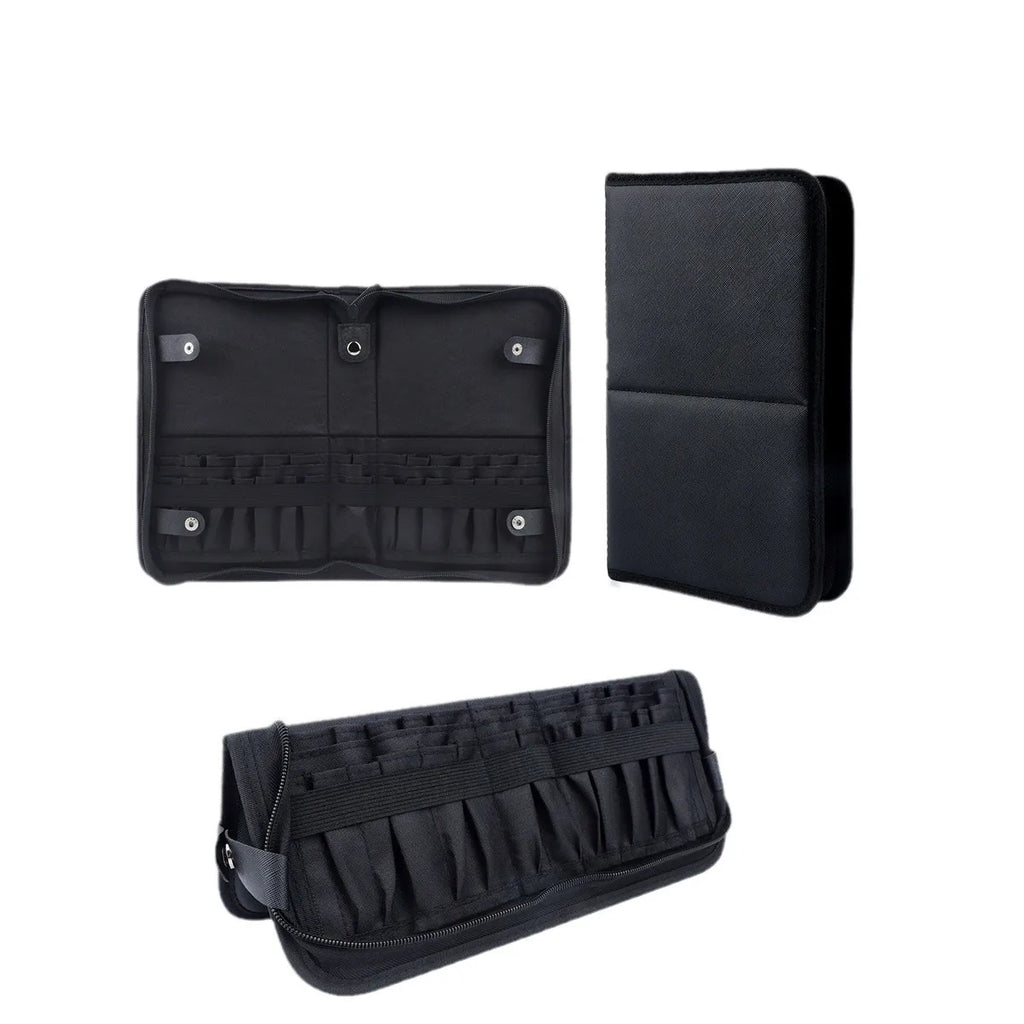 Pro Brush Roll Organizer — 14/23/29 Slots