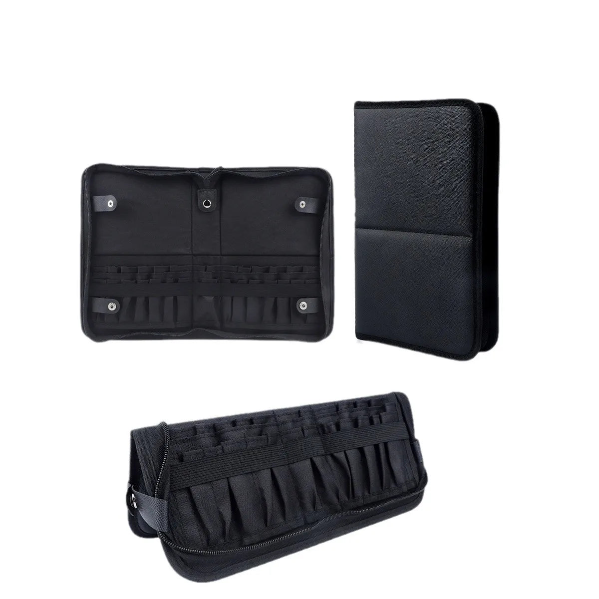 Pro Brush Roll Organizer — 14/23/29 Slots