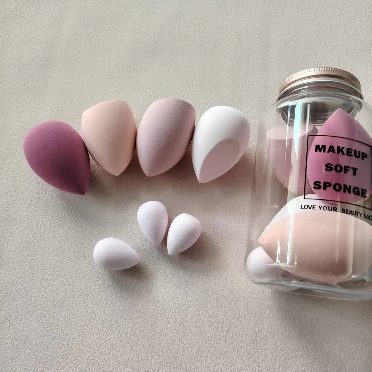 Velvet Touch Sponge Blender Set — 6/7/8 Piece Collection