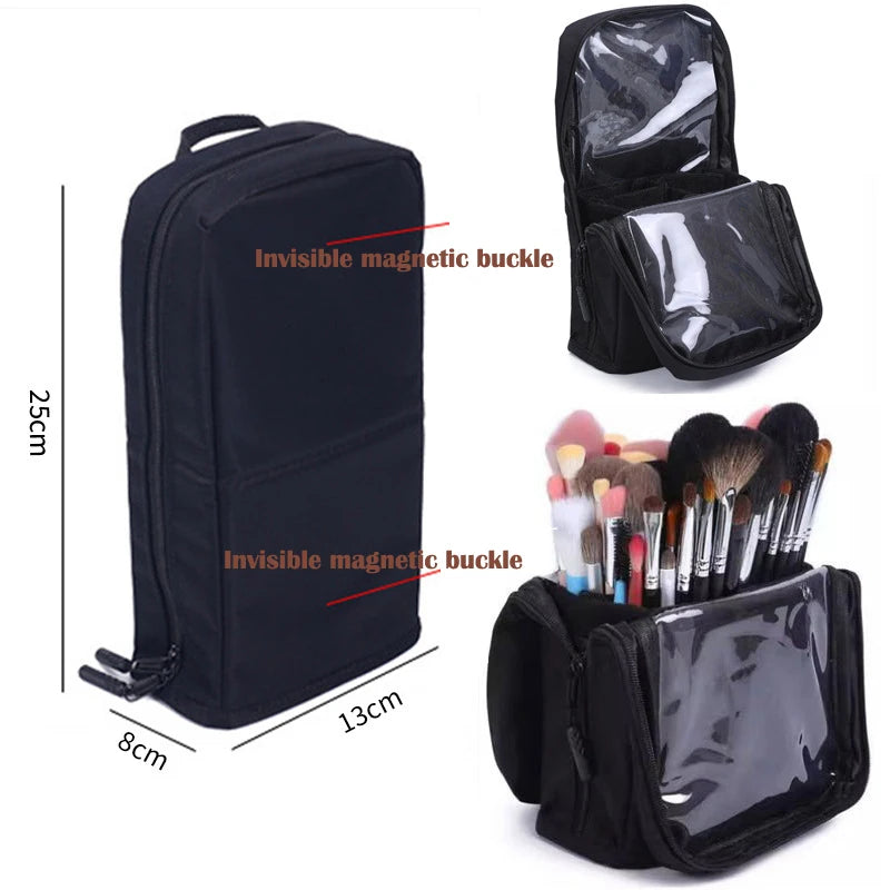 Pro Brush Roll Organizer — 14/23/29 Slots