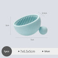 Silicone Brush Cleaning Cup with Handle