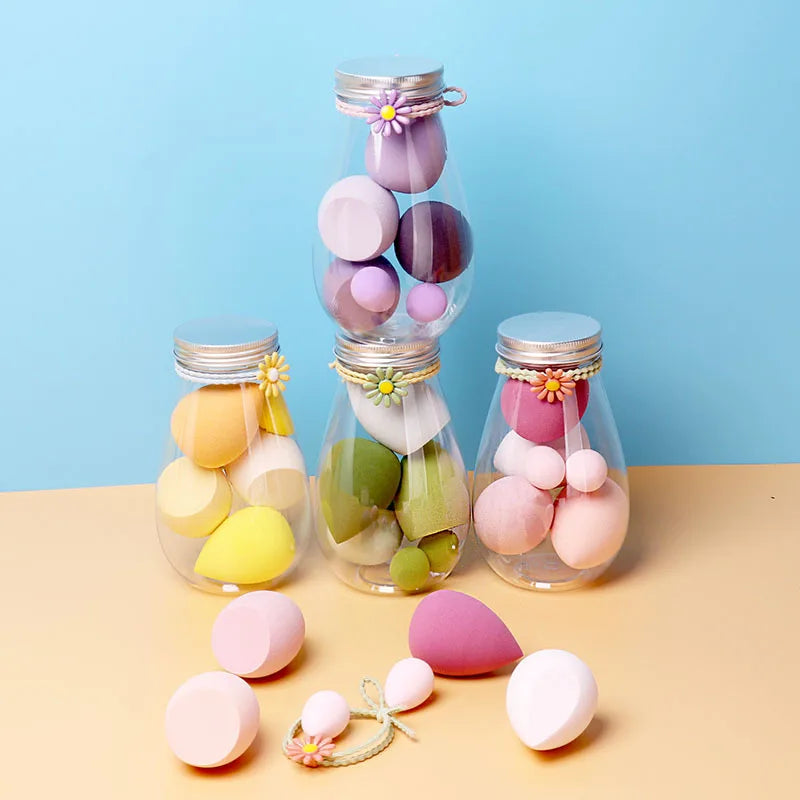 Mixed Size Duo Sponge Set — 6/7 Piece Latex-Free Collection