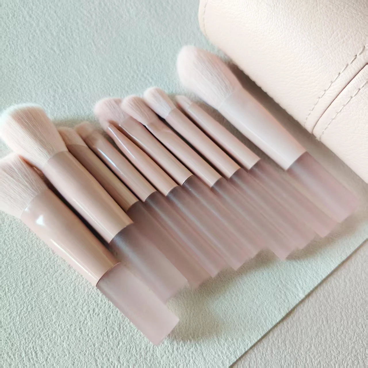 Mini Fluffy Brush Collection — 10-Piece Set
