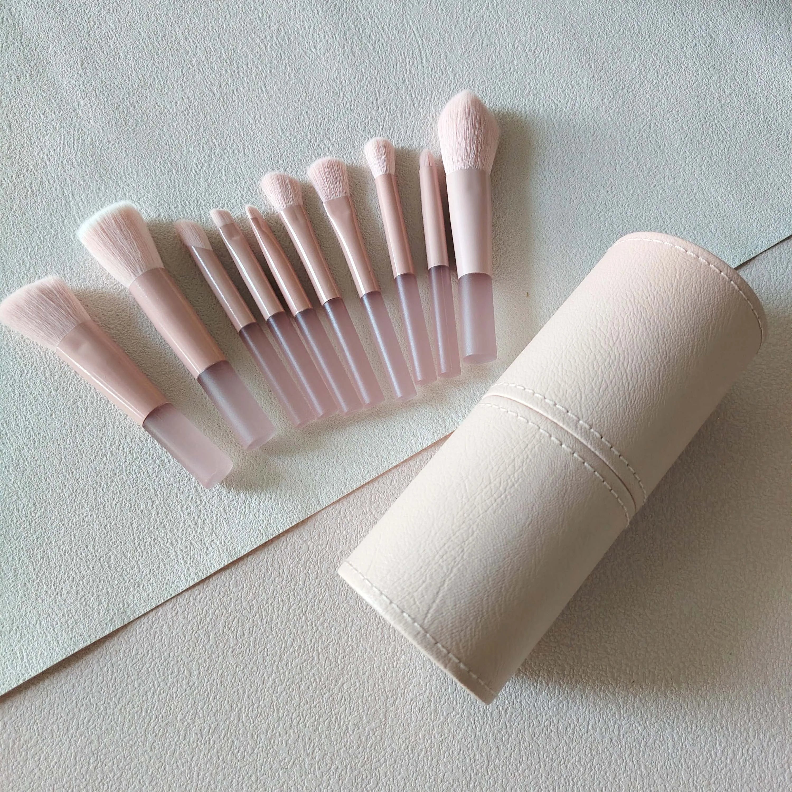 Mini Fluffy Brush Collection — 10-Piece Set